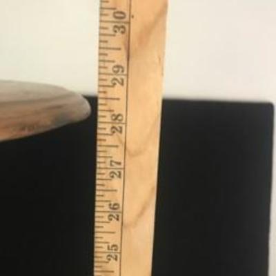 Antique Walnut Side Lamp Table Fern Stand