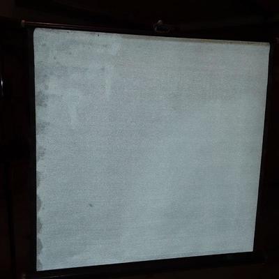 Lot Slide projector, slide magazines, screen