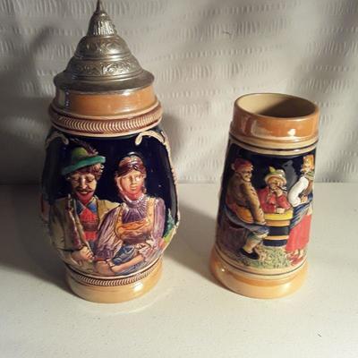 Lot Two Beer Steins