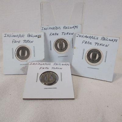 Indianapolis Railway Tokens