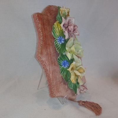 Capodimonte Flowers Wall Hanging