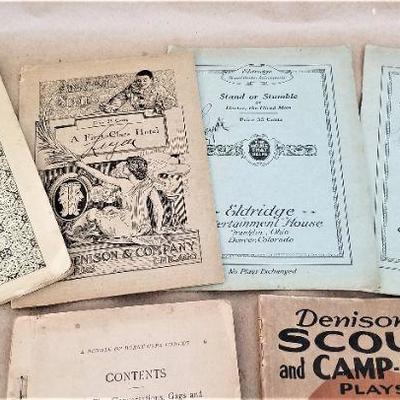 Lot #13  Lot of 6 Vaudeville Sketches and Plays - early 20th century