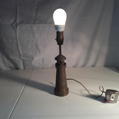 Handmade Brass Lighthouse lamp