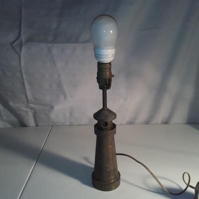 Handmade Brass Lighthouse lamp
