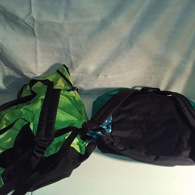 Lot back packs and currier bag