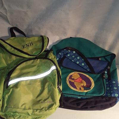 Lot back packs and currier bag