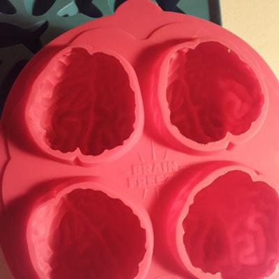 Lot 5 Silicone Ice Cube molds