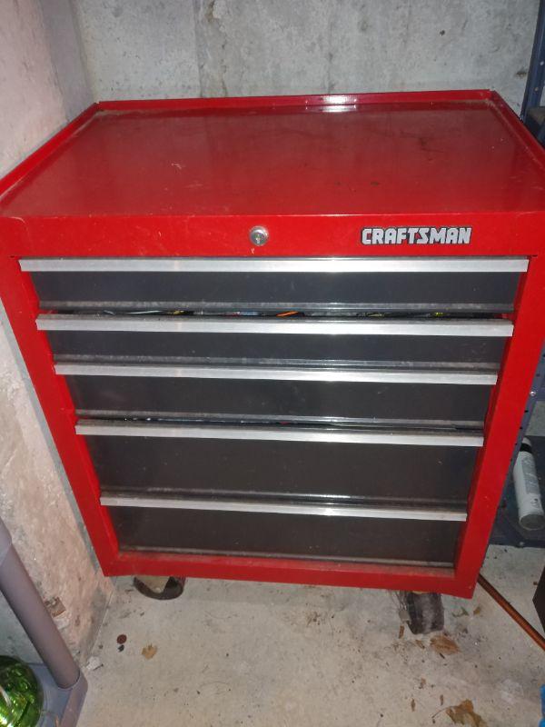 5 drawer craftsman tool box        
        <figure class=