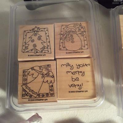Lot Rubber Stamping kits