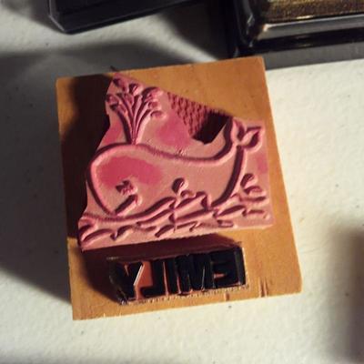 Lot Rubber Stamping kits