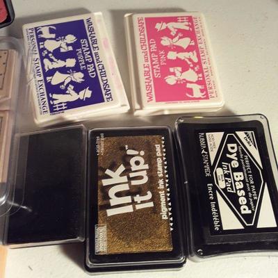 Lot Rubber Stamping kits