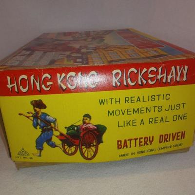 Hong Kong Rickshaw Toy