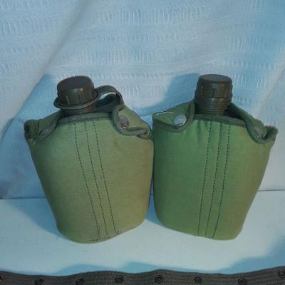 Pair of canteens and belts