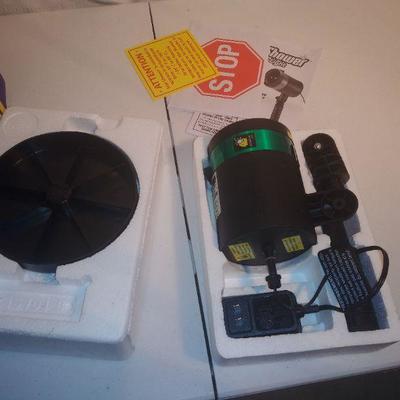 Lot star shower and box window candles 4' light up tree