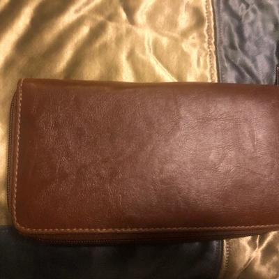 Rosetta Brown leather ladies wallet