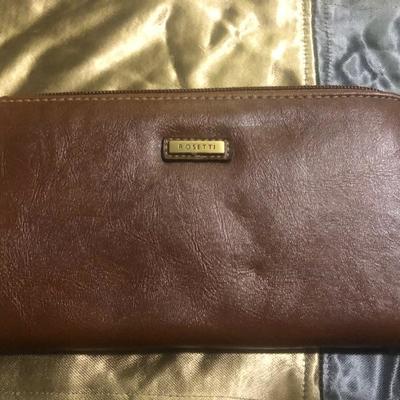 Rosetta Brown leather ladies wallet