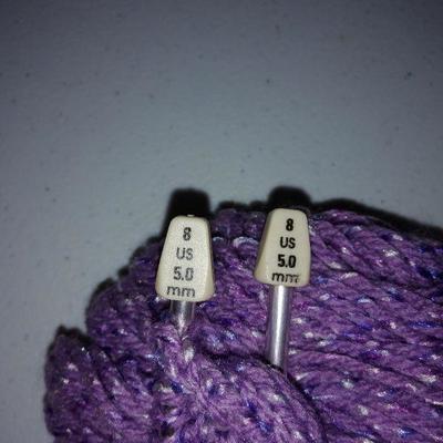 Lot Knitting needles and yarn