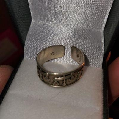 Sterling Scale Ring