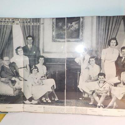 Rare Kennedy Picture of Entire Family all PRESENT.