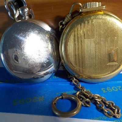 West Clock Pocket watch and New Haven Pedometer.