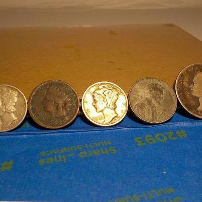 5 - collectible coins..
