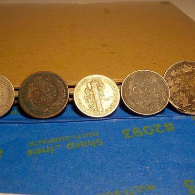 5 - collectible coins..
