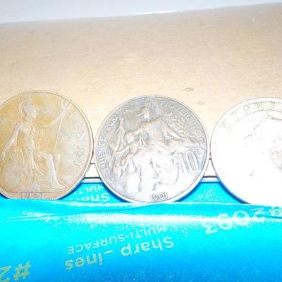 1869 Queen Victoria, French 1910, 1921.