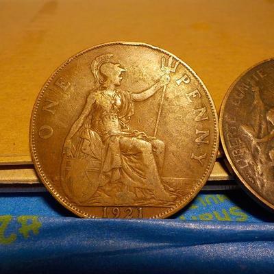1869 Queen Victoria, French 1910, 1921.