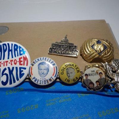 Collectible Pins even "the Beatles" 