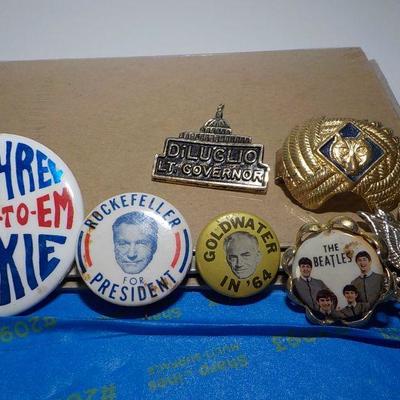 Collectible Pins even "the Beatles" 