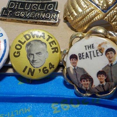 Collectible Pins even "the Beatles" 
