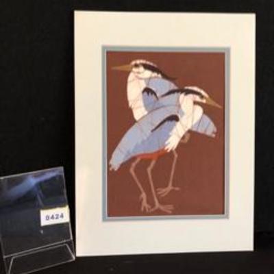 Pat Rutledge Original Signed Art Two Birds