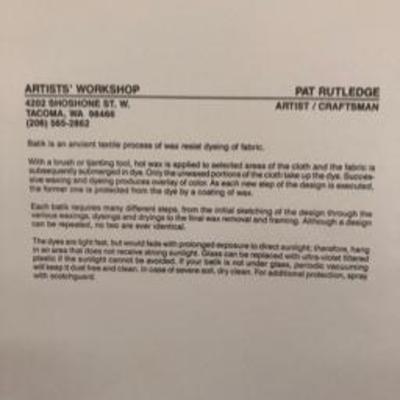 Pat Rutledge Original Signed Art Two Birds