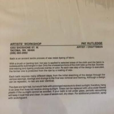 Pat Rutledge Original Signed Art Two Birds