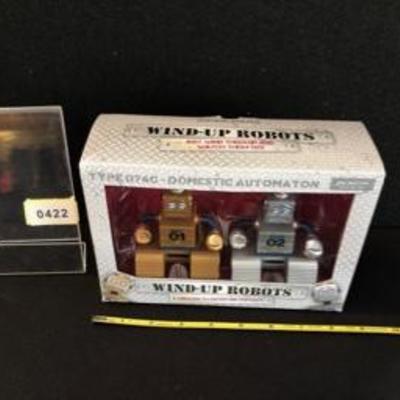 Vintage Windup Toy Robots