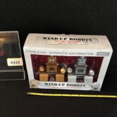 Vintage Windup Toy Robots