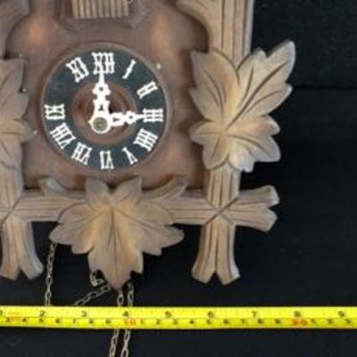 Vintage Antique Cuckoo Clock In Non-Working Condition