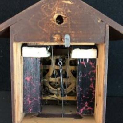 Vintage Antique Cuckoo Clock In Non-Working Condition