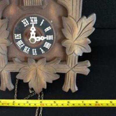 Vintage Antique Cuckoo Clock In Non-Working Condition