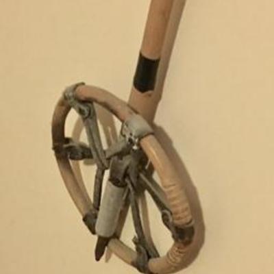 Vintage Antique Scandinavian Nordic Ski Poles