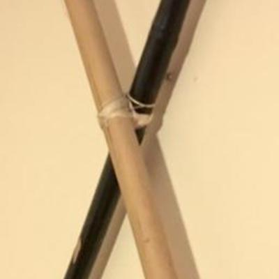 Vintage Antique Scandinavian Nordic Ski Poles