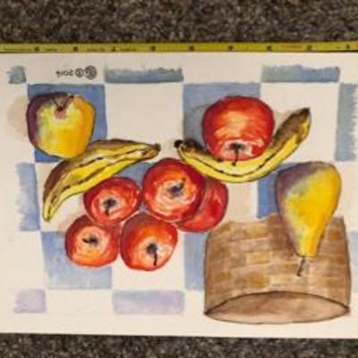 Collection of Small Ed Cooper Original Art Pieces