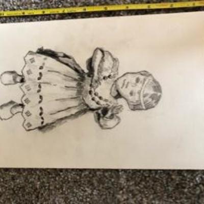 Collection of Small Ed Cooper Original Art Pieces