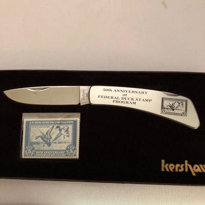 Lot 60 - Kershaw Knife and More Duck Hunting 