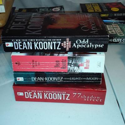 Lot of 9 Dean Koontz books