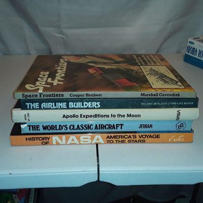 Lot of Space books
