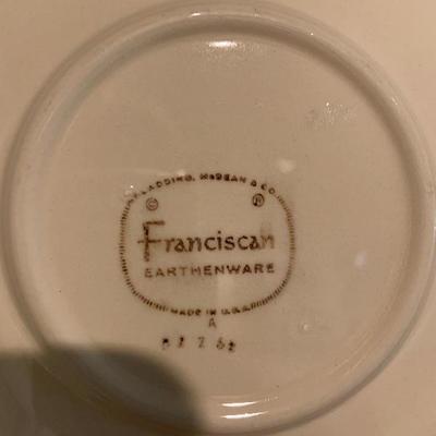 Franciscan Earthenware Lot