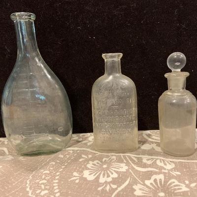 Glass Bottles Lot