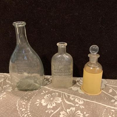 Glass Bottles Lot