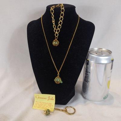 Jade Jewelry Trio
